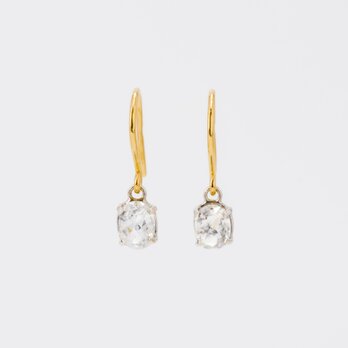 Stella Oval Diamond Earringsの画像