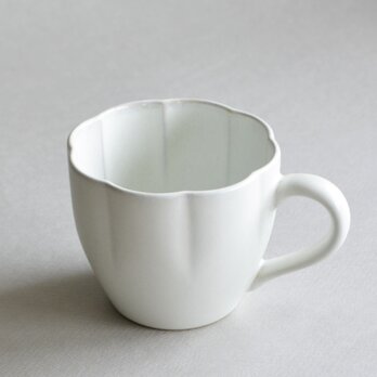 瀬戸焼　花マグカップ　ぎんはく　コーヒー好き／0288181の画像