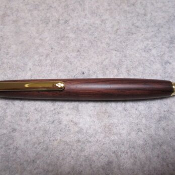 マダガスカルローズウッド　ワシントン条約規制材　キヌカオイル仕上げ　シャープペンシル(0.5ミリ用)