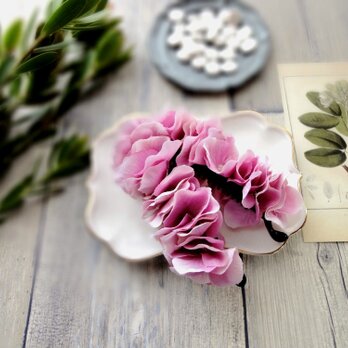 バナナクリップ ■ 濃密に花開く　紫陽花 ■ #50 ライラックピンクの画像
