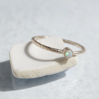 Opal birthstone ring [R050K10OP]の画像