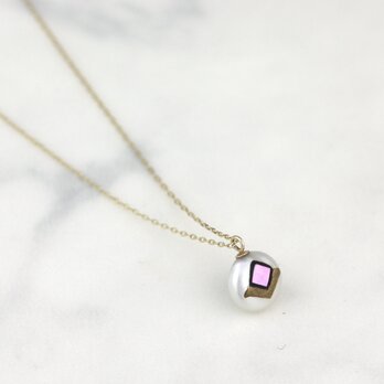 raden small b necklaceの画像