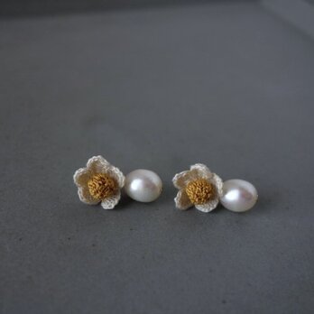 pearl & small flower　ⅱの画像