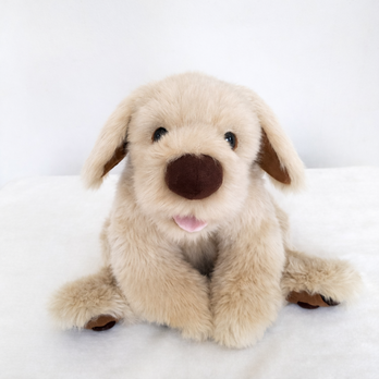 感動する抱き心地。重さ約3400g、命の重みを感じるぬいぐるみ・パトラン（ベージュ）