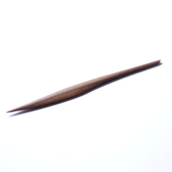 木のペーパーナイフ 大（ウォルナット）A037-1の画像