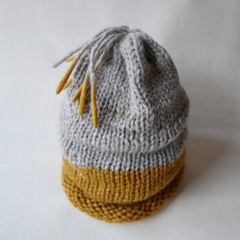 knit cap 「marigold」の画像