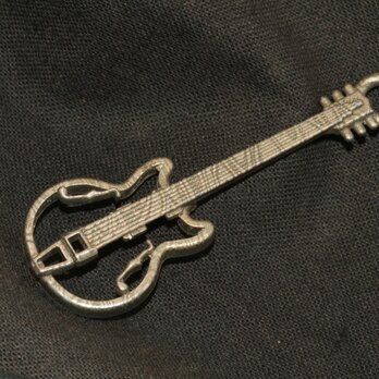 ギター型アクセサリーⅢ型　クロム製の画像