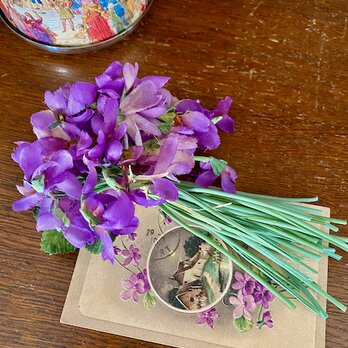 布花 Corsage de violettes  Bの画像