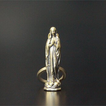 【真鍮製】聖母マリマ様キーホルダーの画像