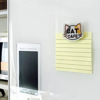 【送料無料】三毛猫イラスト マグネット 磁石 冷蔵庫磁石 磁気 かわいい ネコ ねこ 冷蔵庫マグネットの画像