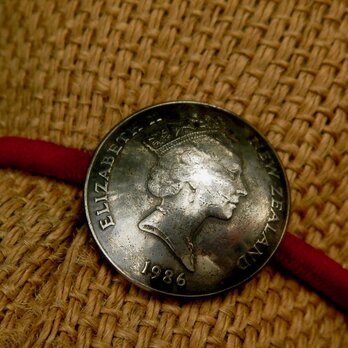 ＃H171  NewZealand Coin Hair Elasticの画像
