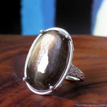 ブラック サンストーン リング / Black Sunstone Ringの画像