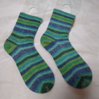 手編み靴下 sock yarn 12の画像