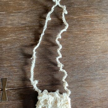 きびそ　手編みお守りネックレス（モチーフなし）　純国産の画像