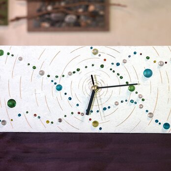 ビー玉の置き時計、掛け時計－１６の画像