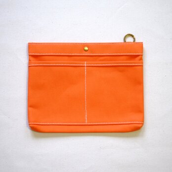 B5サイズバッグインバッグ/オレンジの画像