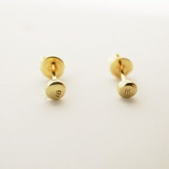point pierced earrings No.01の画像