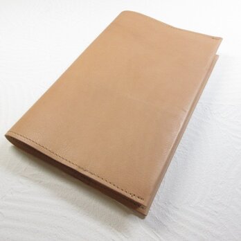 新書サイズ、コミック対応《ゴートスキン》シュリンク・一枚革のブックカバー・0650の画像