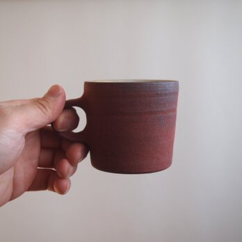 赤彩マグカップ