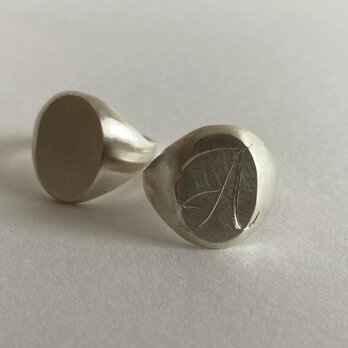 Calligraphy Ring Ovalの画像