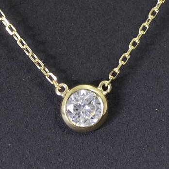 Diamond_0.14ct/K18YG necklace 【Grana/グラーナ】の画像