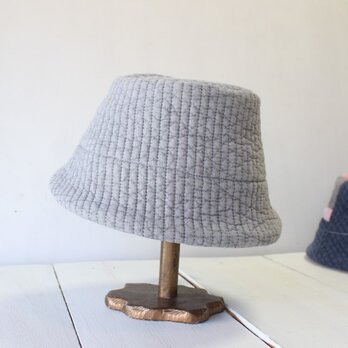 NUBI HAT BAKETSU GRAY【M58】