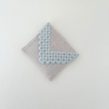 ハーダンガー刺繍/サシェ/ラベンダー/送料無料の画像