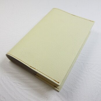 文庫本サイズ・ピッグスキン・一枚革のブックカバー・0431の画像