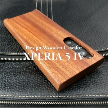 【受注生産】実績と安心サポート　XPERIA 5IV (マーク4) 専用特注木製ケースの画像