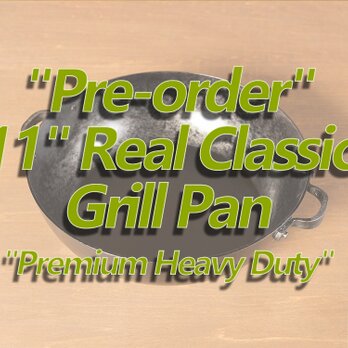 11インチ Real Classic グリルパン "Premium Heavy Duty"の画像