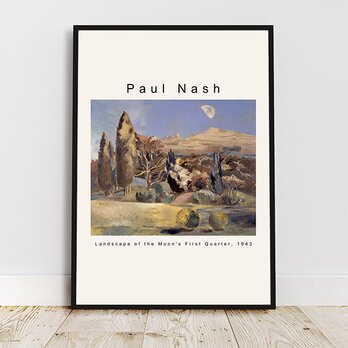 Paul Nash "Landscape of the Moon's First Quarter" / アートポスターの画像