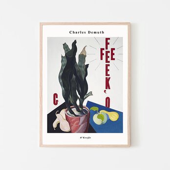Charles Demuth "O'Keeffe" / アートポスター チャールズ・デムスの画像