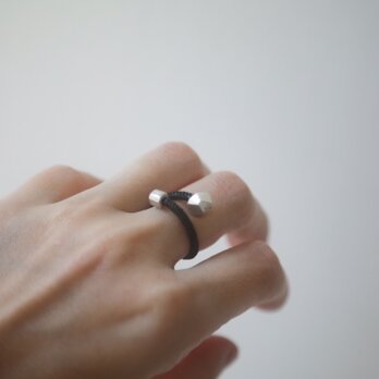 Karen silver rings / no1の画像