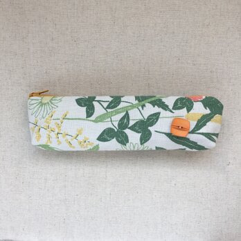 sale【送料無料】ペンケース　めがねケース　素朴な野の花