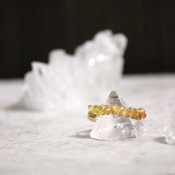 Yellow sapphire：Rings ✕ BASICの画像