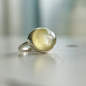 [キラキラ石 goldenマイカ]ringの画像