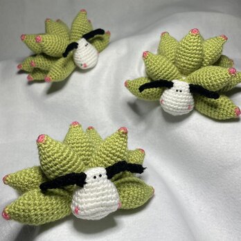 【DL編み図】かぎ針編み海洋生物ウサギウミウシかわいい編みぐるみの画像