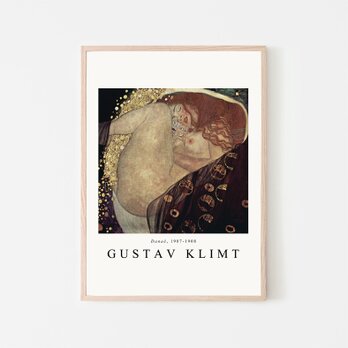 グスタフクリムト "Danae" / アートポスター 絵画 名画 Gustav Klimt 女性 ダナエの画像