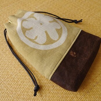 屋号を楽しむ巾着