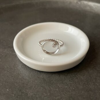 SILVERのオーバルリング