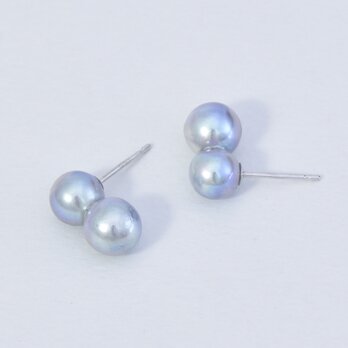 Akoya pearl / K14WG Pierce 【Studs pierce】H712012-K