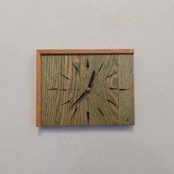 壁掛け時計  ～タモ材～の画像