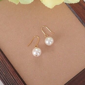 【特別価格】10㎜パールピアス／イヤリング