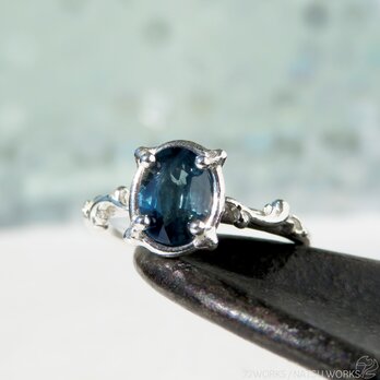 サファイア リング / Blue Sapphire Ring Oの画像