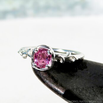 スピネル リング / Botanical Pink Spinel Ringの画像