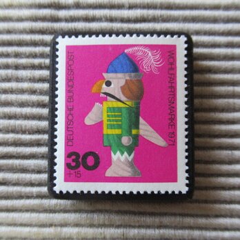 ドイツ　おもちゃ切手ブローチ　8508の画像