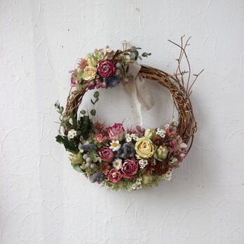 春喜をめぐるお花のリース