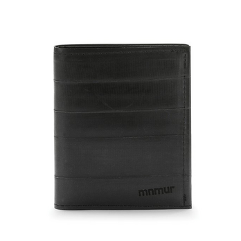 イタリア製ハンドメイド MNMUR 縦型2つ折り財布 COMPATTO タイヤチューブリサイクル素材の画像