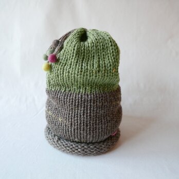 knit cap 「Ficus umbellata」の画像