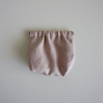 NOW ON SALE 40%OFF SIMPLE POUCH / smokypinkの画像